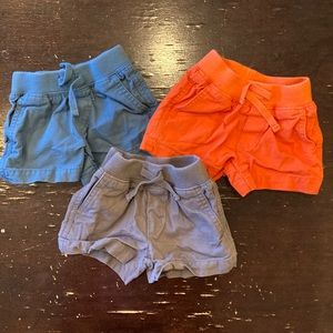 Set of 3 shorts (0-3mos)